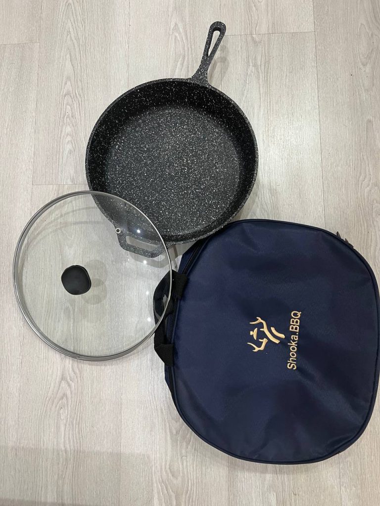 ماهی تابه چدنی