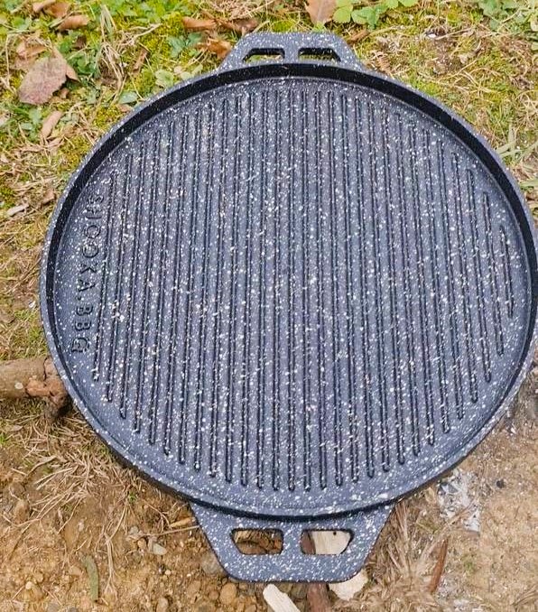 تابه گریل چدنی 2 طرفه 32 سانتی